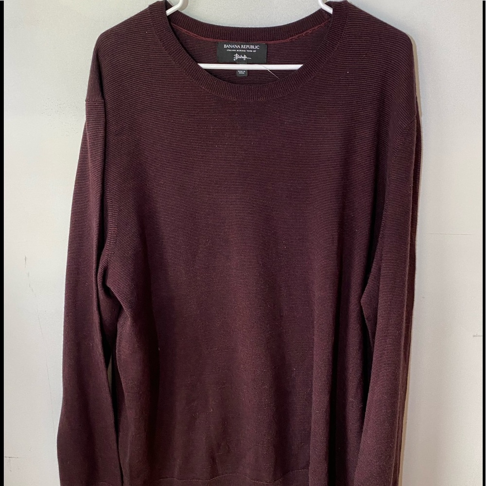 NWT B.R. 100% Fine Merino Wool Sweater